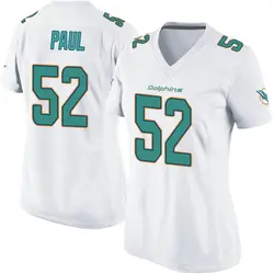 Nike Patrick Paul Miami Dolphins Women's Game White Jersey