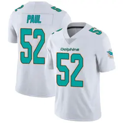 Nike Patrick Paul Miami Dolphins Youth White limited Vapor Untouchable Jersey