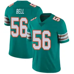 Nike Quinton Bell Miami Dolphins Men's Limited Aqua Alternate Vapor Untouchable Jersey