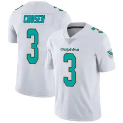 Nike Robbie Chosen Miami Dolphins Youth White limited Vapor Untouchable Jersey