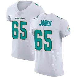 Nike Robert Jones Miami Dolphins Men's Elite White Vapor Untouchable Jersey