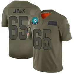 Nike Robert Jones Miami Dolphins Men's Limited Camo 2019 Salute to Service Jersey