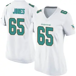 Nike Robert Jones Miami Dolphins Women's Game White Jersey