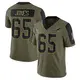 Nike Robert Jones Miami Dolphins Youth Limited Olive 2021 Salute To Service Jersey