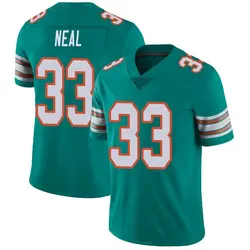 Nike Siran Neal Miami Dolphins Men's Limited Aqua Alternate Vapor Untouchable Jersey