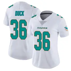 Nike Storm Duck Miami Dolphins Women's White limited Vapor Untouchable Jersey