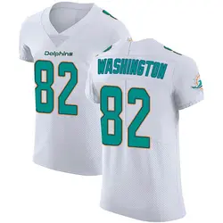 Nike Tahj Washington Miami Dolphins Men's Elite White Vapor Untouchable Jersey