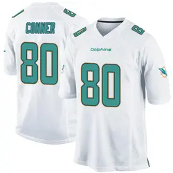 Nike Tanner Conner Miami Dolphins Men's Game White Jersey