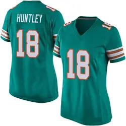 Nike Tyler Huntley Miami Dolphins Women's Game Aqua Alternate Jersey