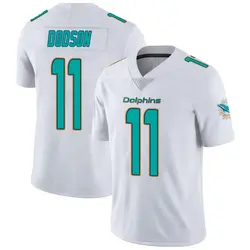 Nike Tyrel Dodson Miami Dolphins Youth White limited Vapor Untouchable Jersey