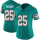 Nike Xavien Howard Miami Dolphins Women's Limited Aqua Alternate Vapor Untouchable Jersey