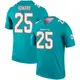 Nike Xavien Howard Miami Dolphins Youth Legend Aqua Inverted Jersey